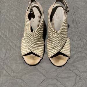 Women’s Vince Leather Heeled Sandal in Shoes
